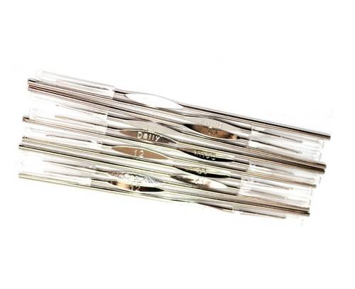 Agujas De Crochet Acero Daily Por 12 Unidades