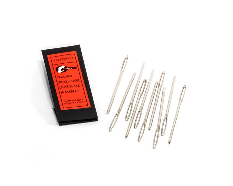 Agujas Para Lana/Pasacinta China Por 10 Unidades