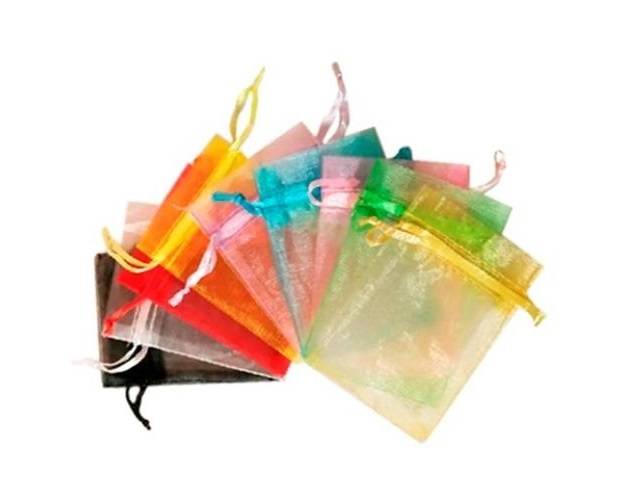 Bolsitas Regalo De Tul 13 X 20 Cm. Por 25 Unidades