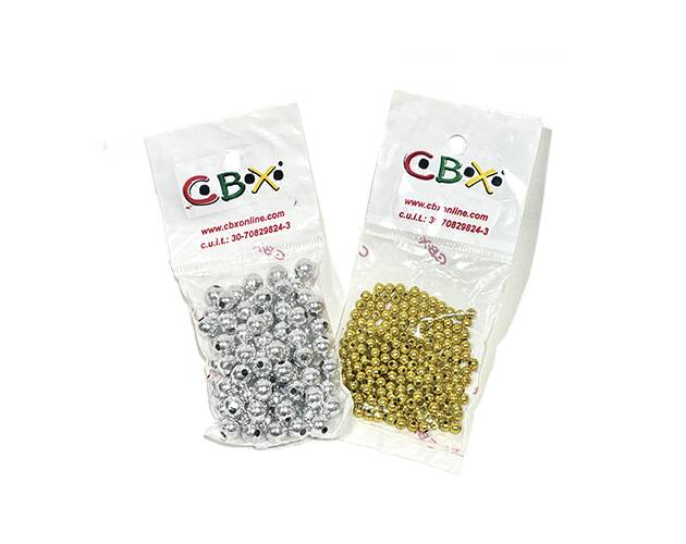 Perlas N.4 Dor/Plata 10 Sob. X 8 Gs.
