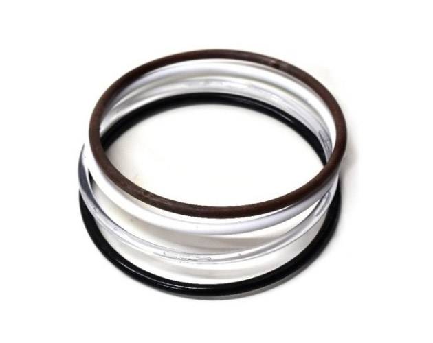 Argollas De Acrílico Pase 17 Por 10 Unidades