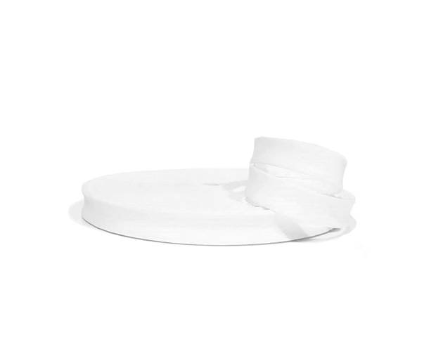 Cinta Bies Angosta De 13 Mm. Blanca Por 25 Mts.