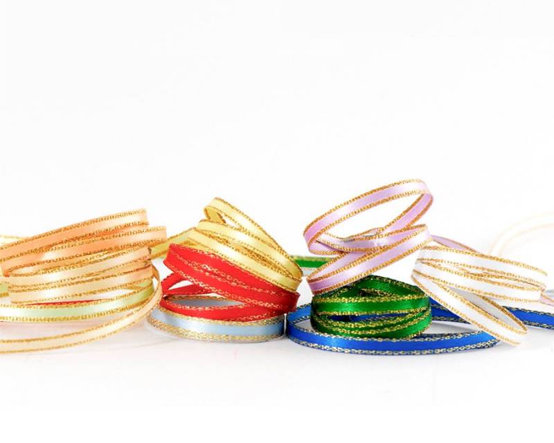 Cinta Raso Con Orillos De 4 Mm. Por 18,28 Mts.