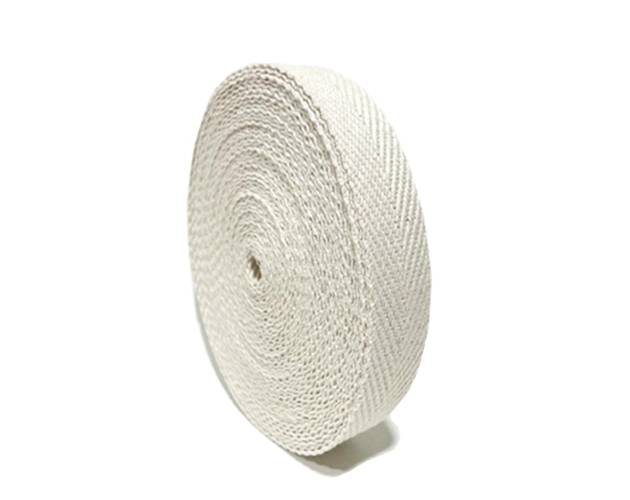 Cinta Mochilera De Algodón 30 Mm. Crudo Por 50 Mts.