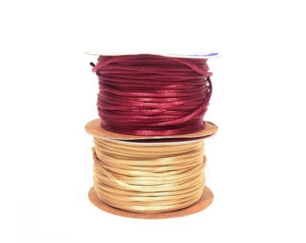 Cinta Cordón De Raso Art. 2011 Por 30 Mts.