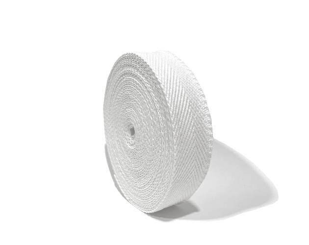 Cinta Mochilera De Algodón De 40 Mm. Bca / Color. Por 10 Mts.