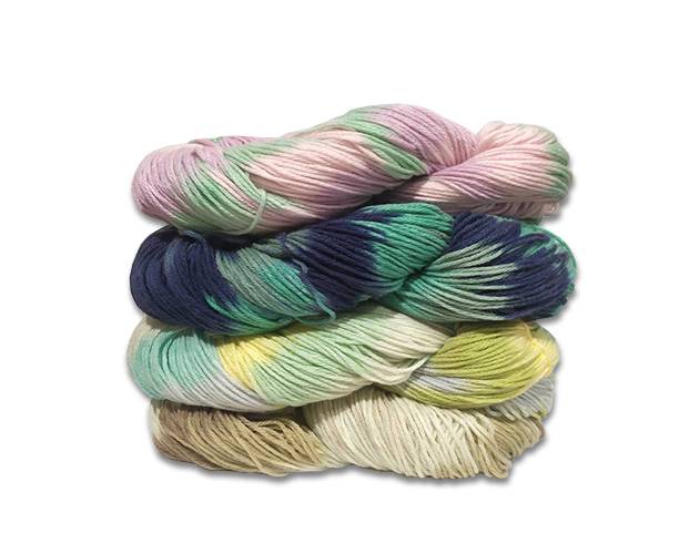 Hilado Acrílico Grueso Lho Estampado En Madejas Por Kilo