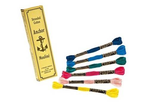 Hilo Para Bordar Mouline Por 12 Unidades
