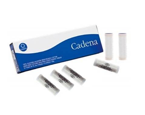 Hilo Cadena Chico Blanco Por 10 Unidades