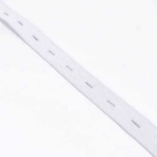 Elástico Con Ojal De 18 Mm. Por 25 Mts.