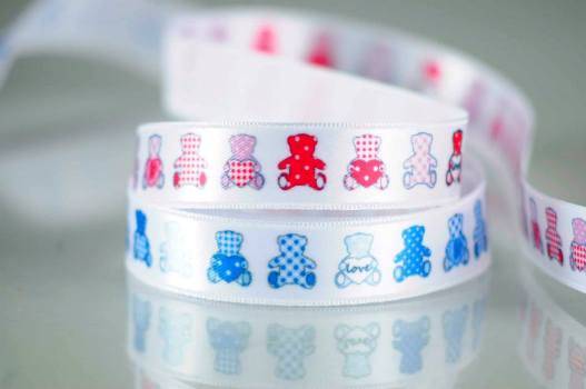 Cinta Ositos De 15 Mm. Por 10 Mts.