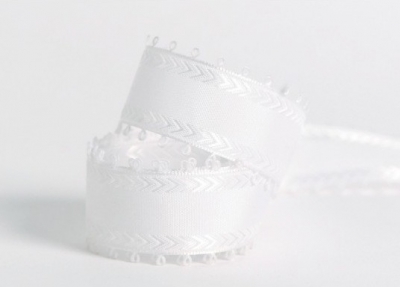 Cinta Nivea Con Picot De 25 Mm. Por 10 Mts.