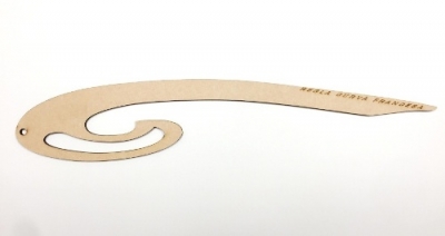 Regla De Fibrofacil Curva Francesa Grande Por Unidad