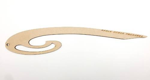 Regla De Fibrofacil Curva Francesa Grande Por Unidad