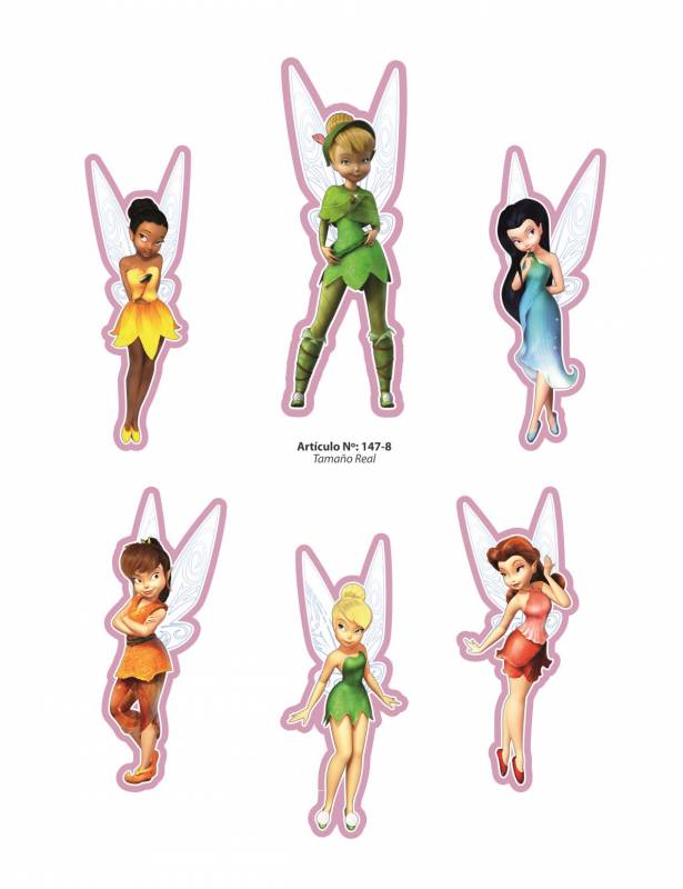 Aplicaciones Art. 147/8 Hadas Por 6 Unidades