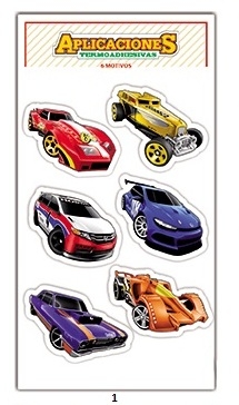 Aplicaciones Art. 200 Autos Display Por 6 Unidades