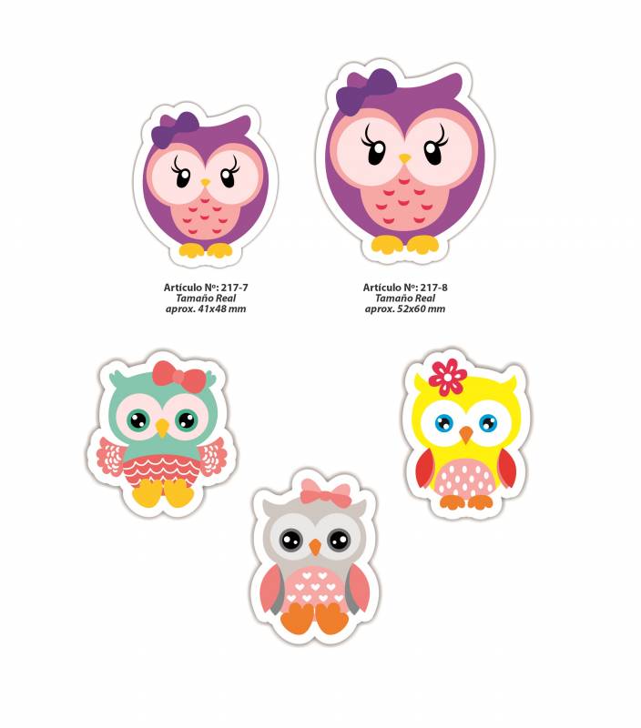 Aplicaciones Art. 217/8 Buhos Por 12 Unidades