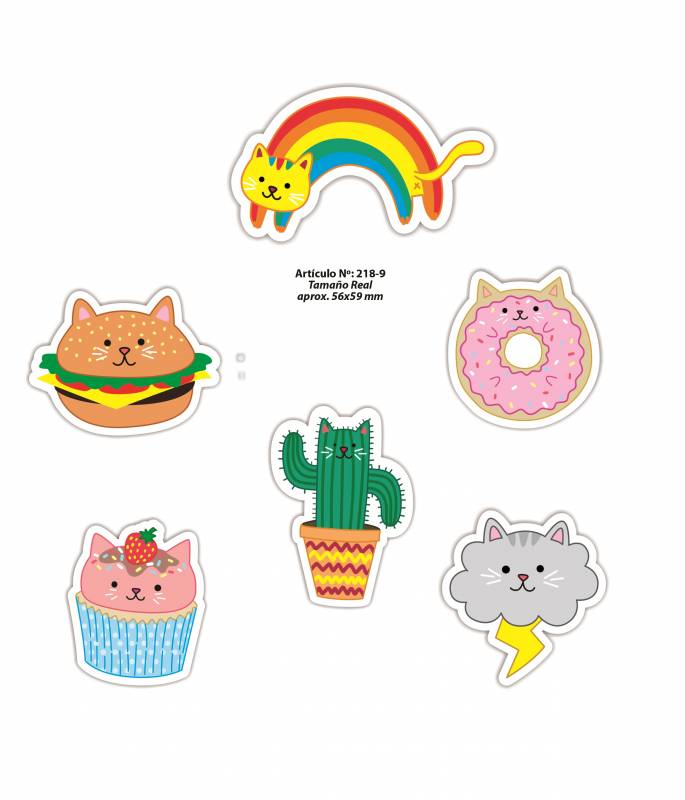 Aplicaciones Art. 218/9 Figuras Por 6 Unidades