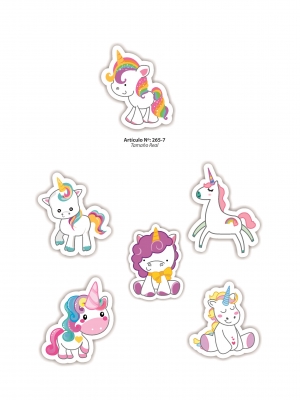 Aplicaciones Art. 265/7 Unicornio Por 6 Unidades