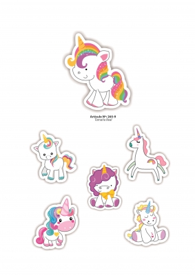 Aplicaciones Art. 265/9 Unicornio Por 6 Unidades