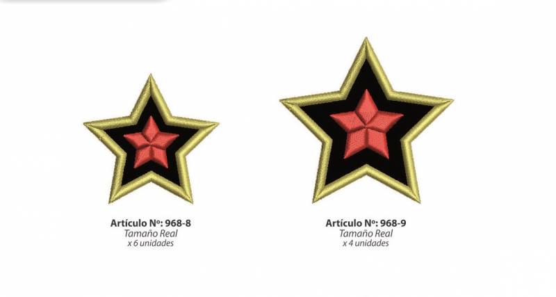 Aplicaciones Art. 968/9 Estrella Por 4 Unidades Iguales