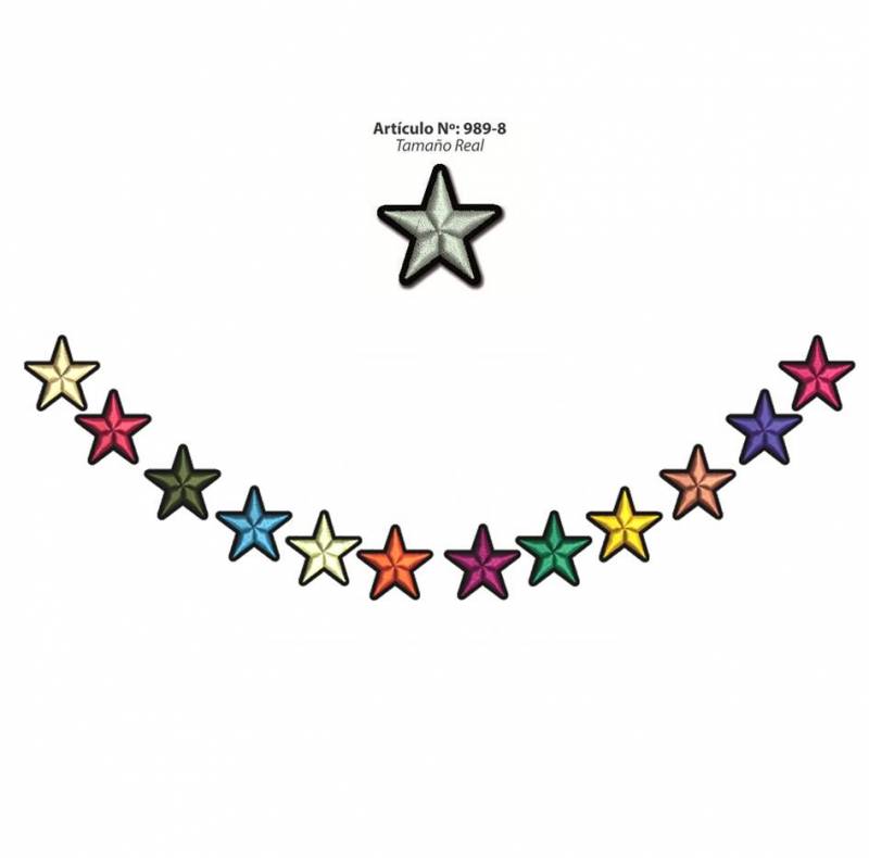 Aplicaciones Art. 989/8/99 Estrella Por 12 Unidades