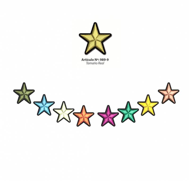 Aplicaciones Art. 989/9/99 Estrella Por 12 Unidades